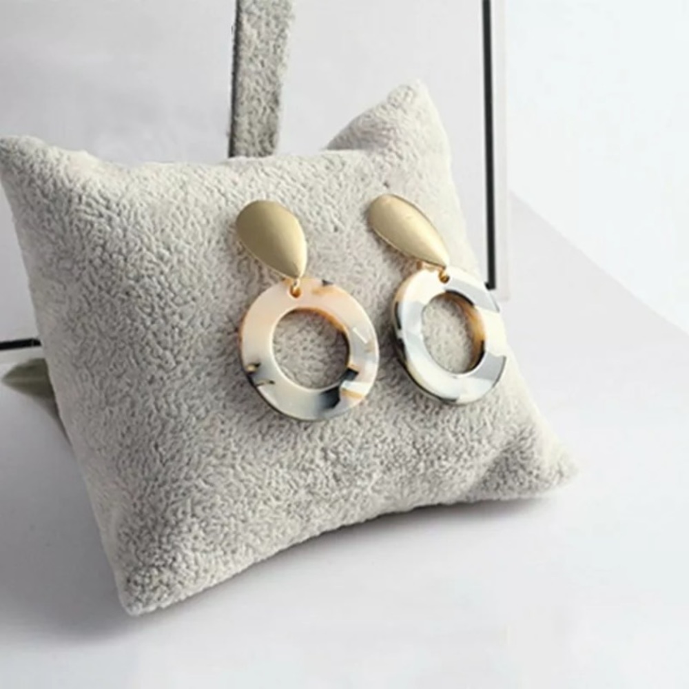 Marybeth Acrylic Hoops - Picture 1 of 2